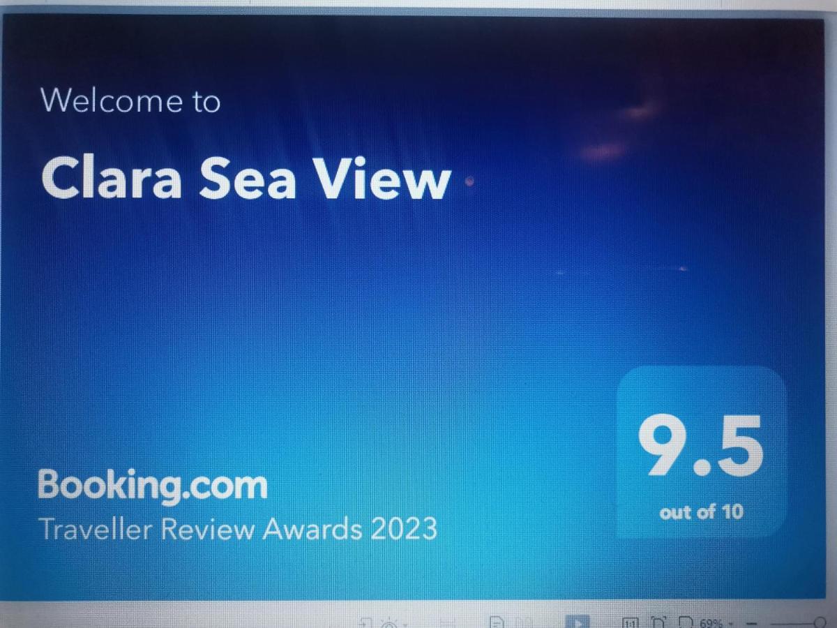 Clara Sea View Daire Burgaz Dış mekan fotoğraf